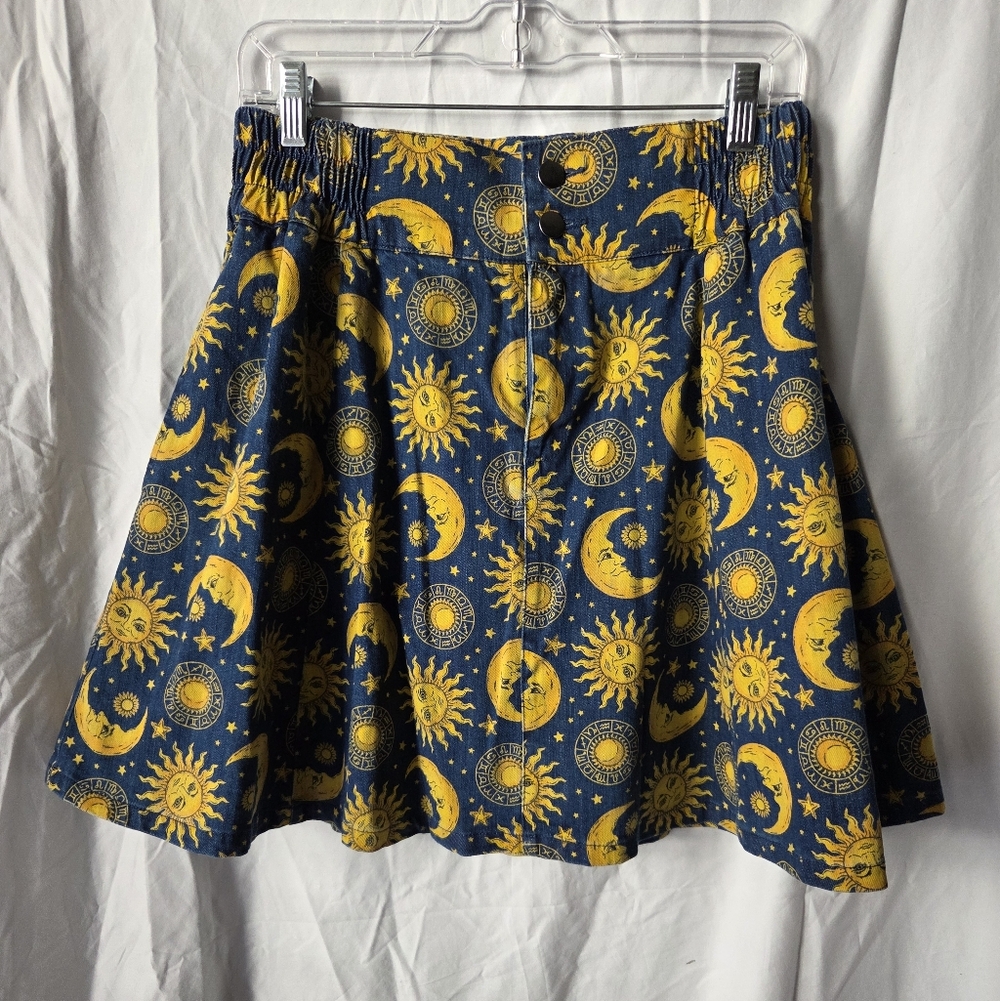Dangerfield Celestial Skater Skirt